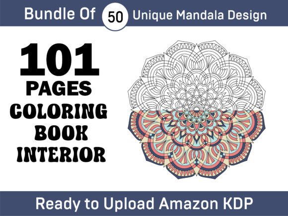 101 Pages Mandala KDP Interior Vol-3: A Creative Resource for All Ages