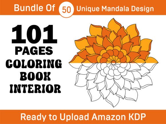 101 Pages Mandala KDP Interior Vol-4