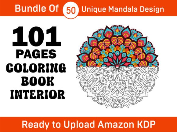 101 Pages Mandala KDP Interior Vol-5: A Practical Tool for Creative Workflows