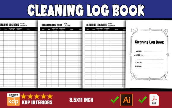 Cleaning Log Book – KDP Interior