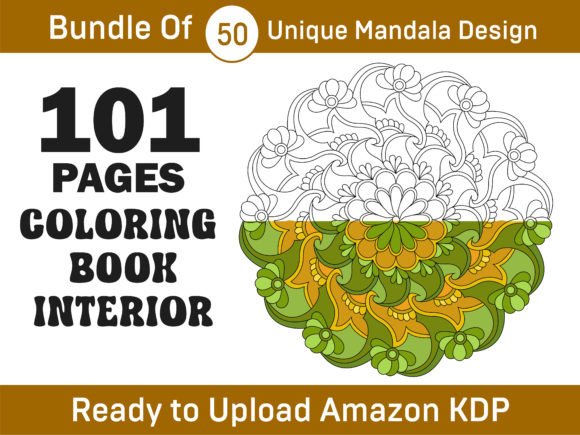 Discover the Beauty of 101 Pages Radiant Spirals Mandala Colouring Book