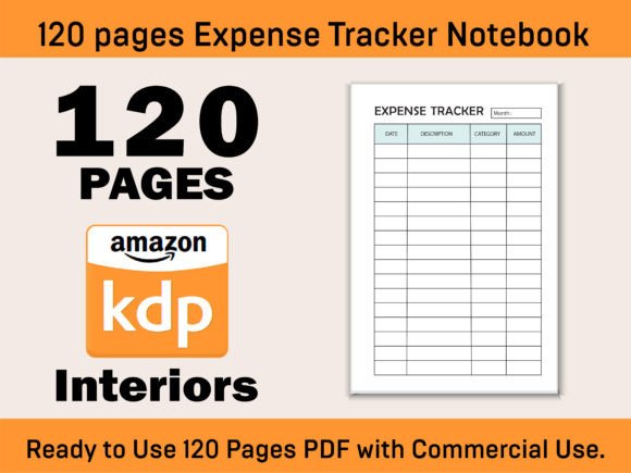 Expense Tracker Notebook Kdp Int V-04: A Practical Tool for Financial Organization