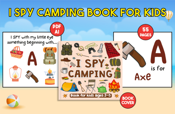 I Spy Camping Book for Kids Ages 2-5: A Strategic Tool for Early Learning and Engagement