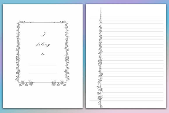 Ivy Themad 120 College Ruled 8.5 X 11: A Notebook That Combines Nature and Functionality