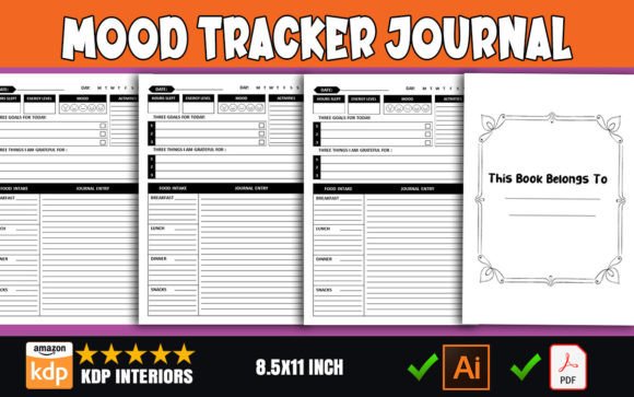 Mood Tracking Journal – KDP Interior