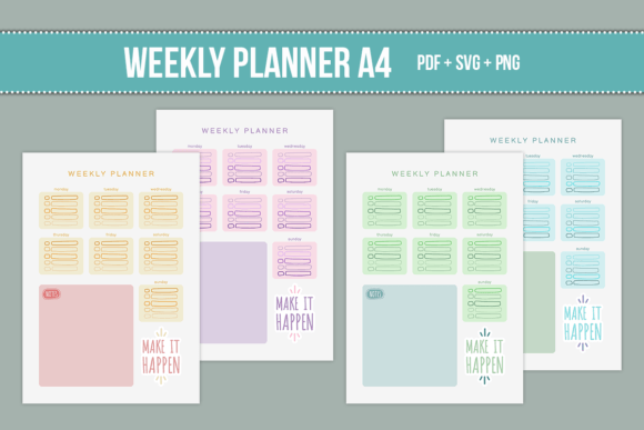Weekly Planner A4: Your Ultimate Planning Tool